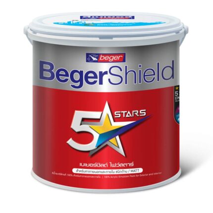 เบเยอร์ชิลด์ ไฟว์สตาร์ ชนิดด้าน - สี อุปกรณ์ทาสี เคมีภัณฑ์ กระบี่ | PS HOME KRABI ราคาถูก