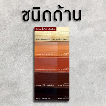 วูดเทคสีย้อมพื้นไม้ กึ่งโปร่งแสง-ด้าน: ทนเหยียบย่ำ สีกลบเนียนเสมอกัน ยังเห็นลายไม้บ้าง - พื้นไม้ กระบี่ | PS HOME KRABI ราคาถูก