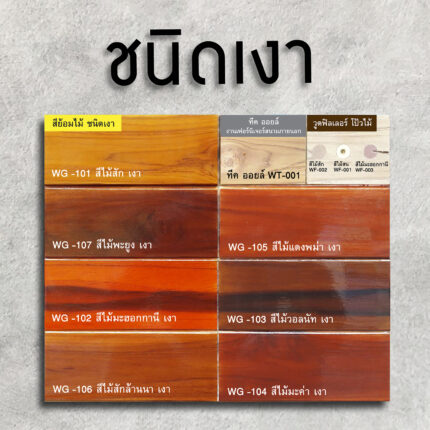 วูดเทคสีย้อมไม้ โปร่งแสง-เงา: โชว์ลายไม้ชัดเด่น ไม้ที่มีลายสวย - สี อุปกรณ์ทาสี เคมีภัณฑ์ กระบี่ | PS HOME KRABI ราคาถูก