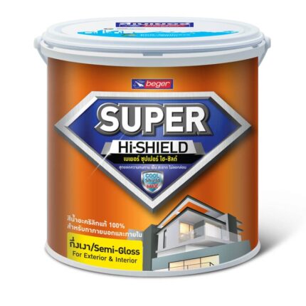 สีเบเยอร์ ซุปเปอร์ ไฮ-ชิลด์ กึ่งเงา - สี อุปกรณ์ทาสี เคมีภัณฑ์ กระบี่ | PS HOME KRABI ราคาถูก
