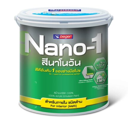 นาโน วัน สีดีอันดับ 1 ของช่างมือโปร - สี อุปกรณ์ทาสี เคมีภัณฑ์ กระบี่ | PS HOME KRABI ราคาถูก