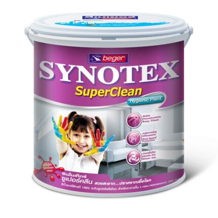 เบเยอร์ ซินโนเท็กซ์ ซูเปอร์คลีน สีอนามัยคุณภาพสูง เช็ดล้างได้ พร้อมฆ่าเชื้อโรคด้วยวิธีทางธรรมชาติ - สี อุปกรณ์ทาสี เคมีภัณฑ์ กระบี่ | PS HOME KRABI ราคาถูก