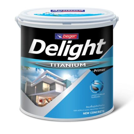 สีรองพื้น ดีไลท์ อี-1111 ภายนอก - สี อุปกรณ์ทาสี เคมีภัณฑ์ กระบี่ | PS HOME KRABI ราคาถูก