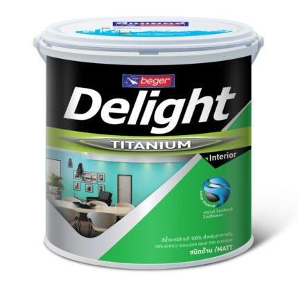 เบเยอร์ ดีไลท์ ไทเทเนียม ภายใน - สี อุปกรณ์ทาสี เคมีภัณฑ์ กระบี่ | PS HOME KRABI ราคาถูก