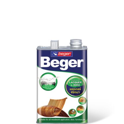 เบเยอร์ เคลียร์ กลอส แลคเกอร์ แอล-5000 ชนิดเงา - สี อุปกรณ์ทาสี เคมีภัณฑ์ กระบี่ | PS HOME KRABI ราคาถูก