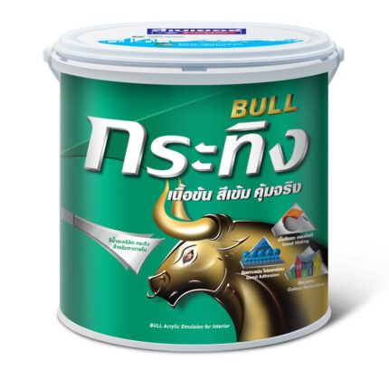 สีน้ำอะคริลิก กระทิง เนื้อข้น สีเข้ม คุ้มจริง - สี อุปกรณ์ทาสี เคมีภัณฑ์ กระบี่ | PS HOME KRABI ราคาถูก