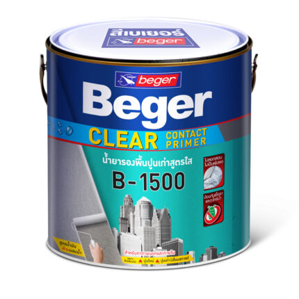 สีรองพื้นปูนเก่า เบเยอร์ เคลียร์ คอนแทค ไพรเมอร์ บี-1500 เสริมการยึดเกาะ เพิ่มความทนทาน - สี อุปกรณ์ทาสี เคมีภัณฑ์ กระบี่ | PS HOME KRABI ราคาถูก