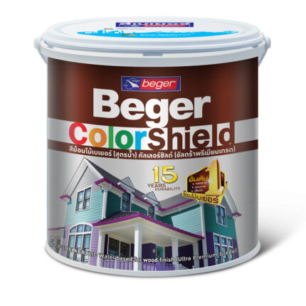 เบเยอร์ คัลเลอร์ชิลด์ 100% สีน้ำอะคริลิก สีทาผนังบ้านไม้ สีสันของงานไม้ แบบไม่โชว์ลายไม้ ป้องกันคราบสกปรก ทนทานนับ 15 ปี - สี อุปกรณ์ทาสี เคมีภัณฑ์ กระบี่ | PS HOME KRABI ราคาถูก