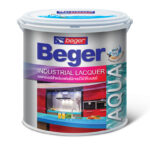 เบเยอร์อะควา แลคเกอร์ (Beger Aqua Industrial Lacquer) แลคเกอร์สูตรน้ำ ชนิดฟิล์มสีทึบแสง สำหรับเฟอร์นิเจอร์และงานตกแต่งไม้ภายใน