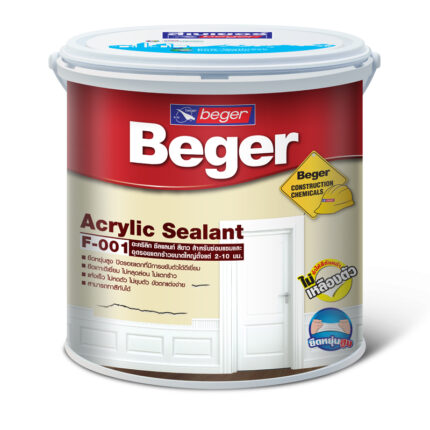 เบเยอร์ อะคริลิก ซีลแลนท์ เอฟ-001 อะคริลิกสำหรับอุดโป๊วรอยแตกร้าวขนาดใหญ่ 2-10 มม. - สี อุปกรณ์ทาสี เคมีภัณฑ์ กระบี่ | PS HOME KRABI ราคาถูก