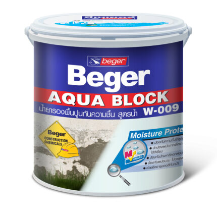 เบเยอร์ อะควาบล็อก W-009 น้ำยารองพื้นปูนกันความชื้น สูตรน้ำกลิ่นไม่ฉุน ช่วยลดปัญหาสีโป่งพอง - กันซึม กระบี่ | PS HOME KRABI ราคาถูก