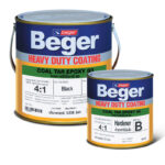 สีเบเยอร์ โคลทาร์อีพ็อกซี่ 80 สีรองพื้นอีพ็อกซี่โคลทาร์ ชนิด 2 ส่วนผสม ให้ฟิล์มหนาจึงป้องกันสนิมได้ดี