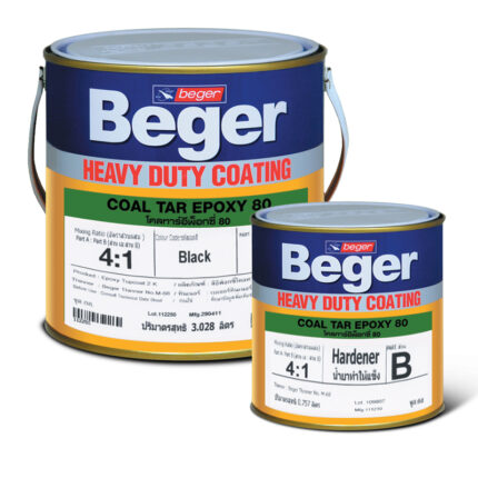 สีเบเยอร์ โคลทาร์อีพ็อกซี่ 80 สีรองพื้นอีพ็อกซี่โคลทาร์ ชนิด 2 ส่วนผสม ให้ฟิล์มหนาจึงป้องกันสนิมได้ดี - สี อุปกรณ์ทาสี เคมีภัณฑ์ กระบี่ | PS HOME KRABI ราคาถูก