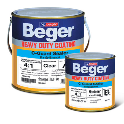 เบเยอร์ ซี การ์ด ซีลเลอร์ สีรองพื้นอีพ็อกซี่ สำหรับงานพื้นและคอนกรีตทั่วไปชนิด 2 ส่วนผสม สีใส - งานพื้น กระบี่ | PS HOME KRABI ราคาถูก