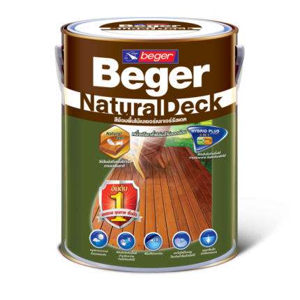 สีย้อมพื้นไม้ เบเยอร์ เนเจอร์รัลเดค สีทาพื้นไม้ภายนอก และ เฟอร์นิเจอร์สนาม โชว์ลายไม้ ให้สัมผัสถึงเนื้อไม้ตามธรรมชาติ - พื้นไม้ กระบี่ | PS HOME KRABI ราคาถูก
