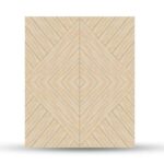 บานประตูโมเดิร์น ปิดผิวลามิเนต DL15