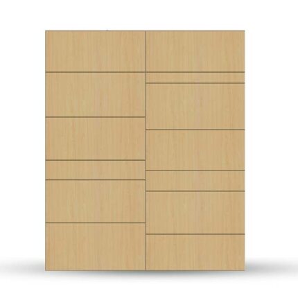 บานประตูโมเดิร์น ปิดผิวลามิเนต DL17 - บานประตู หน้าต่าง บานซิงค์ กระบี่ | PS HOME KRABI ราคาถูก