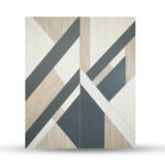 บานประตูโมเดิร์น ปิดผิวลามิเนต DL19