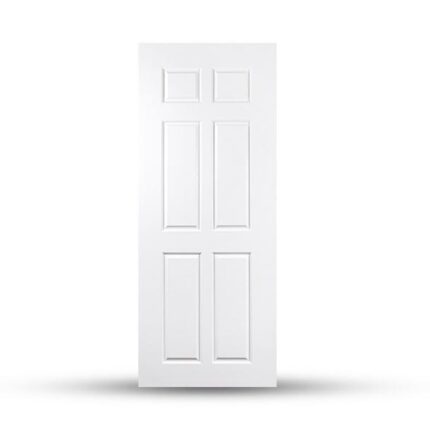 บานประตูลายลูกฟัก UPVC 003 - บานประตู หน้าต่าง บานซิงค์ กระบี่ | PS HOME KRABI ราคาถูก