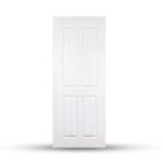 บานประตูลายลูกฟัก UPVC 005