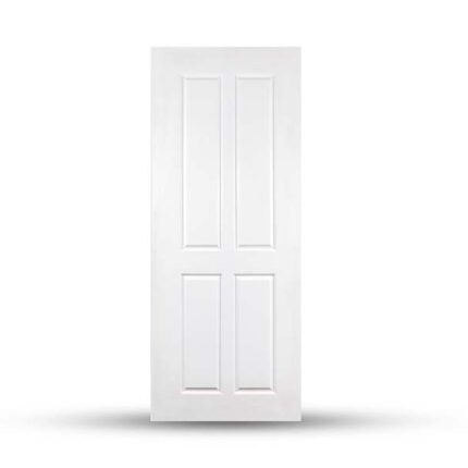 บานประตูลายลูกฟัก UPVC 005 - บานประตู หน้าต่าง บานซิงค์ กระบี่ | PS HOME KRABI ราคาถูก