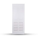 บานประตูห้องน้ำ ลายลูกฟัก GB4