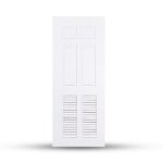 บานประตูลูกฟัก แบบใส่เกล็ด UPVC 003