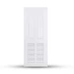 บานประตูลูกฟัก แบบใส่เกล็ด UPVC 006