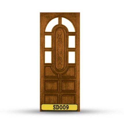 บานประตูไม้สักอบแห้ง เกรดA SD009 - บานประตู หน้าต่าง บานซิงค์ กระบี่ | PS HOME KRABI ราคาถูก