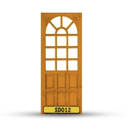 บานประตูไม้สักอบแห้ง เกรดA SD012 - บานประตู หน้าต่าง บานซิงค์ กระบี่ | PS HOME KRABI ราคาถูก