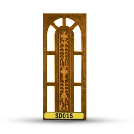 บานประตูไม้สักอบแห้ง เกรดA SD015 - บานประตู หน้าต่าง บานซิงค์ กระบี่ | PS HOME KRABI ราคาถูก