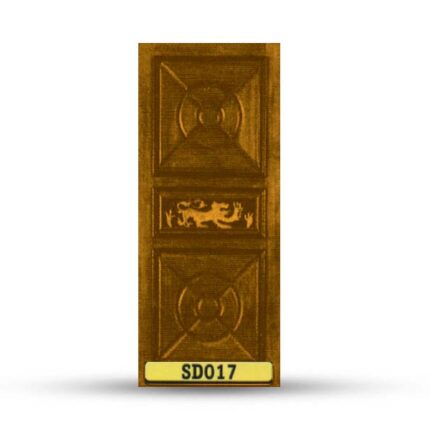 บานประตูไม้สักอบแห้ง เกรดA SD017 - บานประตู หน้าต่าง บานซิงค์ กระบี่ | PS HOME KRABI ราคาถูก