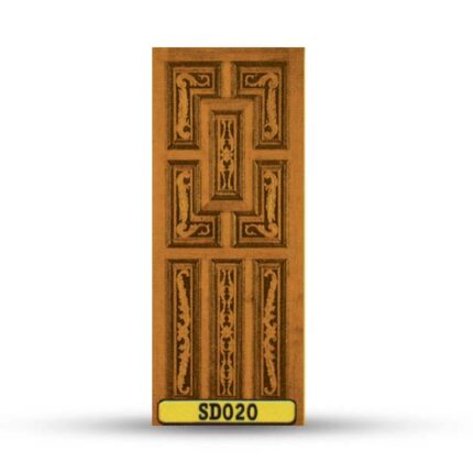 บานประตูไม้สักอบแห้ง เกรดA SD020 - บานประตู หน้าต่าง บานซิงค์ กระบี่ | PS HOME KRABI ราคาถูก