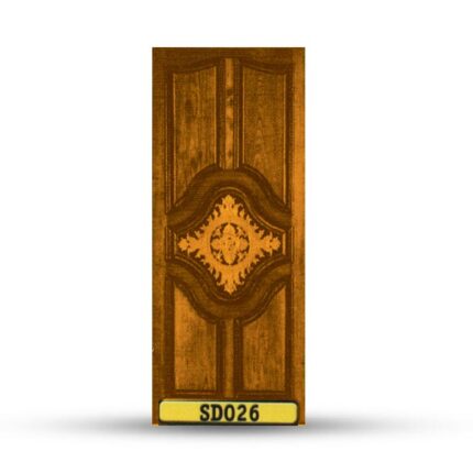 บานประตูไม้สักอบแห้ง เกรดA SD026 - บานประตู หน้าต่าง บานซิงค์ กระบี่ | PS HOME KRABI ราคาถูก