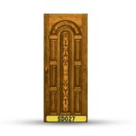 บานประตูไม้สักอบแห้ง เกรดA SD027