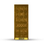 บานประตูไม้สักอบแห้ง เกรดA SD029