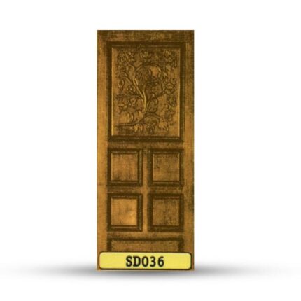 บานประตูไม้สักอบแห้ง เกรด A SD036 - บานประตู หน้าต่าง บานซิงค์ กระบี่ | PS HOME KRABI ราคาถูก