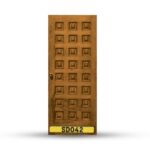 บานประตูไม้สักอบแห้ง เกรด A  SD042