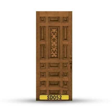 บานประตูไม้สักอบแห้ง เกรด A SD052 - บานประตู หน้าต่าง บานซิงค์ กระบี่ | PS HOME KRABI ราคาถูก