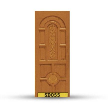 บานประตูไม้สักอบแห้ง เกรด A SD055 - บานประตู หน้าต่าง บานซิงค์ กระบี่ | PS HOME KRABI ราคาถูก