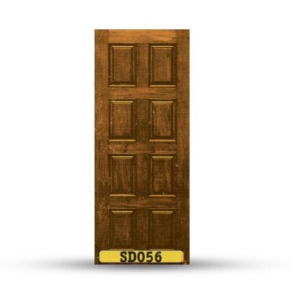 บานประตูไม้สักอบแห้ง เกรด A SD056 - บานประตู หน้าต่าง บานซิงค์ กระบี่ | PS HOME KRABI ราคาถูก