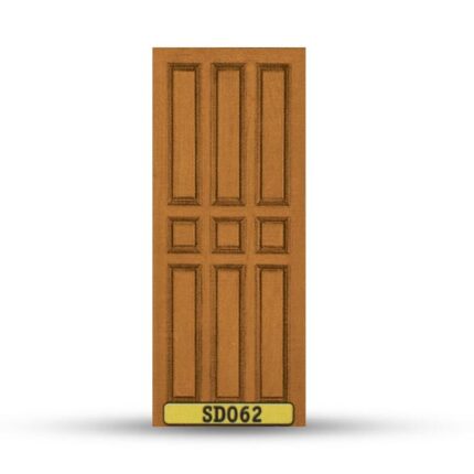 บานประตูไม้สักอบแห้ง เกรด A SD062 - บานประตู หน้าต่าง บานซิงค์ กระบี่ | PS HOME KRABI ราคาถูก