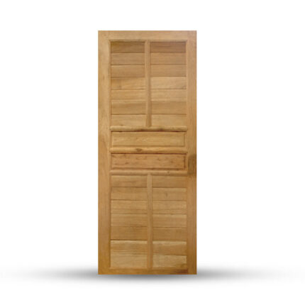 บานประตูไม้เนื้อเเข็งอบแห้ง เกรดA KD019 - บานประตู หน้าต่าง บานซิงค์ กระบี่ | PS HOME KRABI ราคาถูก