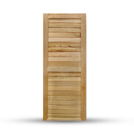 บานประตูไม้เนื้อเเข็งอบแห้ง เกรดA KD032 - บานประตู หน้าต่าง บานซิงค์ กระบี่ | PS HOME KRABI ราคาถูก