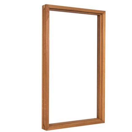 วงกบหน้าต่างไม้เต็ง 1ช่องเปิด - วงกบ ประตู หน้าต่าง กระบี่ | PS HOME KRABI ราคาถูก