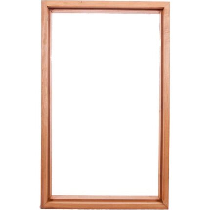 วงกบหน้าต่างไม้กาเปอร์ 1ช่องเปิด - วงกบ ประตู หน้าต่าง กระบี่ | PS HOME KRABI ราคาถูก