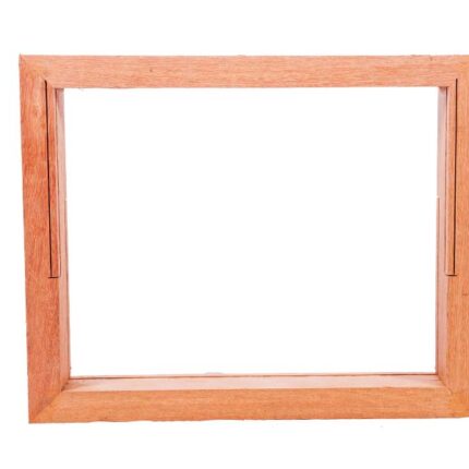 วงกบหน้าต่างไม้กาเปอร์ 1ช่องลับเเล - วงกบ ประตู หน้าต่าง กระบี่ | PS HOME KRABI ราคาถูก