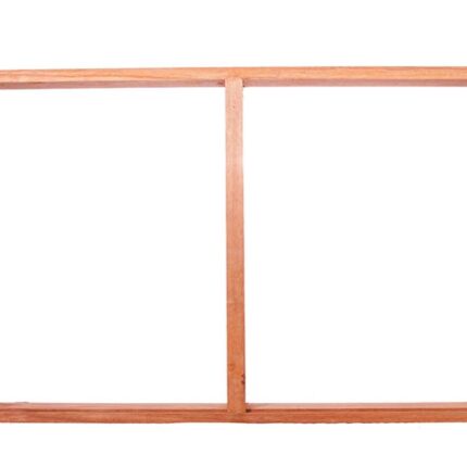 วงกบหน้าต่างไม้กาเปอร์ 2ช่องเปิด - วงกบ ประตู หน้าต่าง กระบี่ | PS HOME KRABI ราคาถูก