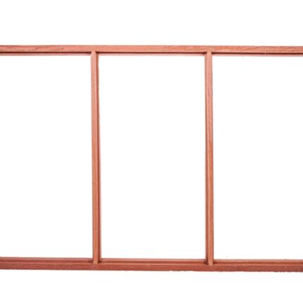 วงกบหน้าต่างไม้กาเปอร์ 3ช่องเปิด - วงกบ ประตู หน้าต่าง กระบี่ | PS HOME KRABI ราคาถูก