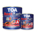 ทีโอเอ รัสท์เทค สีรองพื้นหยุดสนิมทันที ระบบอีพ็อกซี่ 2 ส่วน